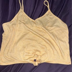 Yellow tank top